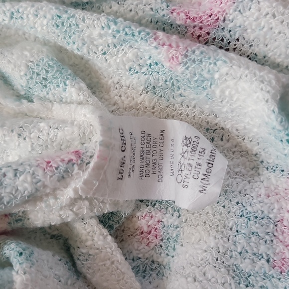 Pink & Turquoise Leopard Sweater - Picture 6 of 6